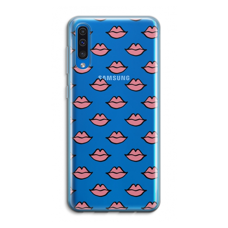 Lipjes: Samsung Galaxy A50 Transparant Hoesje