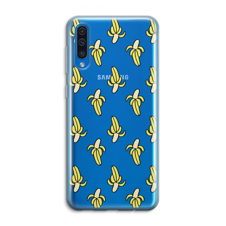 Bananas: Samsung Galaxy A50 Transparant Hoesje