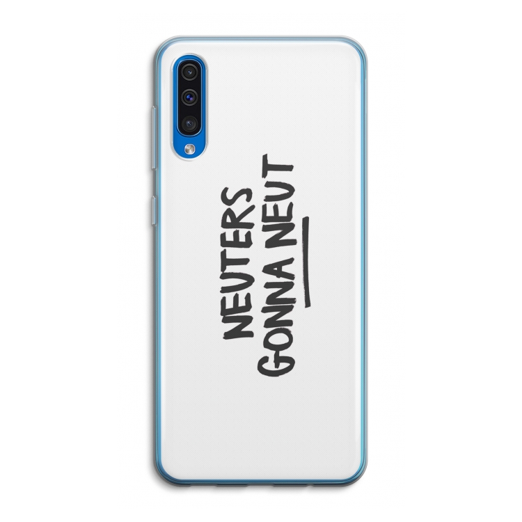 Neuters: Samsung Galaxy A50 Transparant Hoesje