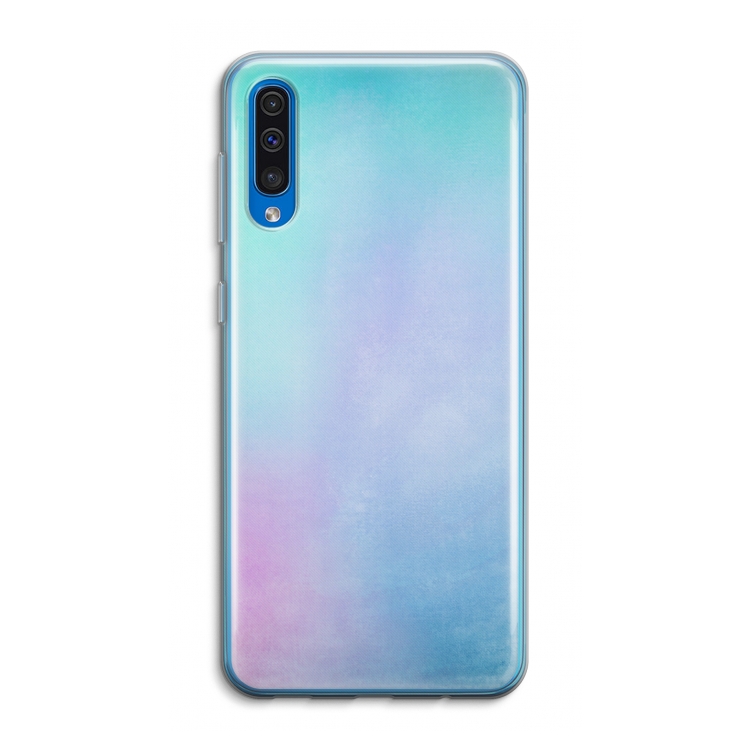 mist pastel: Samsung Galaxy A50 Transparant Hoesje