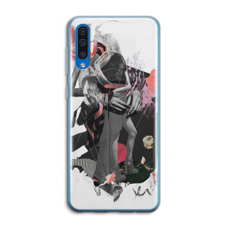 Dissimulation du réel: Samsung Galaxy A50 Transparant Hoesje