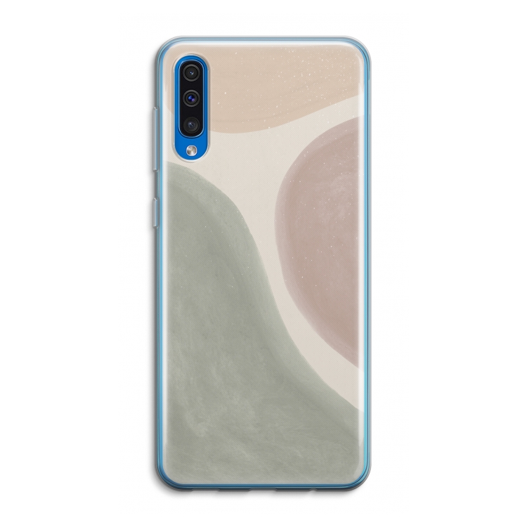 Geo #6: Samsung Galaxy A50 Transparant Hoesje