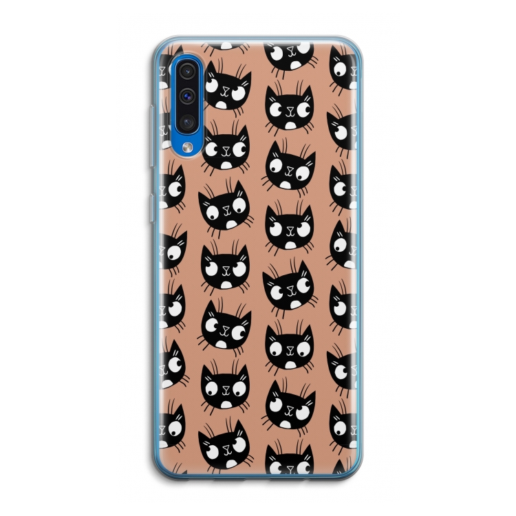 Kat: Samsung Galaxy A50 Transparant Hoesje