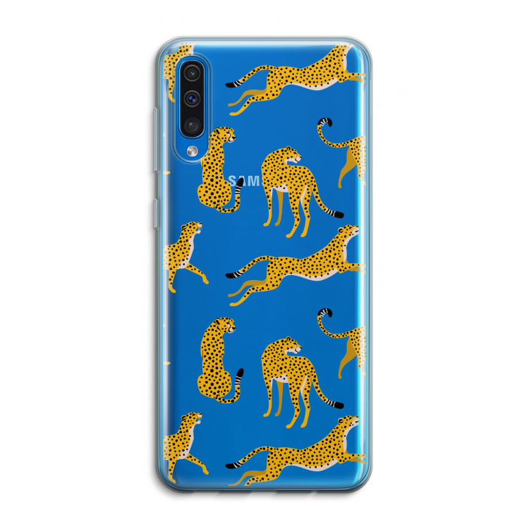 Luipaard: Samsung Galaxy A50 Transparant Hoesje