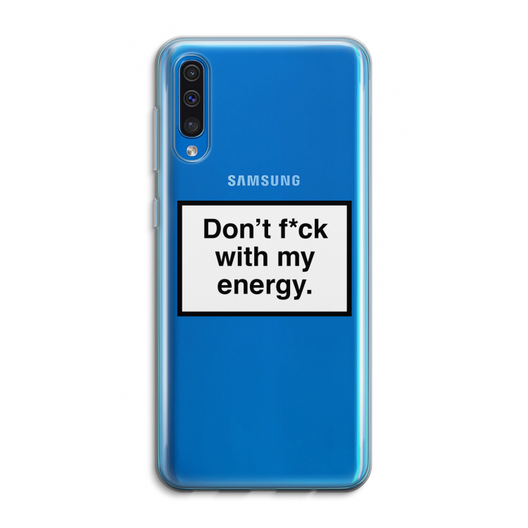 My energy: Samsung Galaxy A50 Transparant Hoesje
