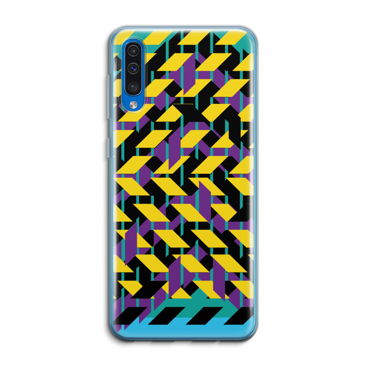 Skew Bee 3: Samsung Galaxy A50 Transparant Hoesje