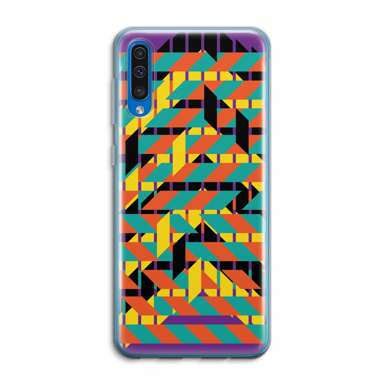 Skew Bee 2: Samsung Galaxy A50 Transparant Hoesje