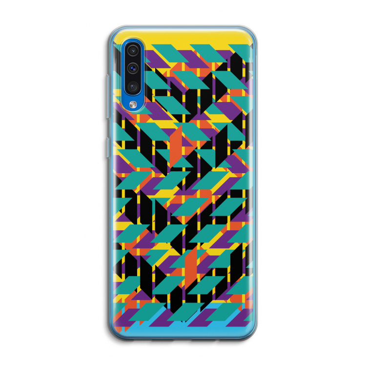 Skew Bee 1: Samsung Galaxy A50 Transparant Hoesje