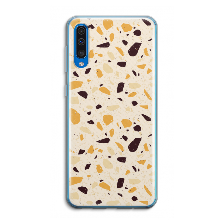 Terrazzo N°13: Samsung Galaxy A50 Transparant Hoesje