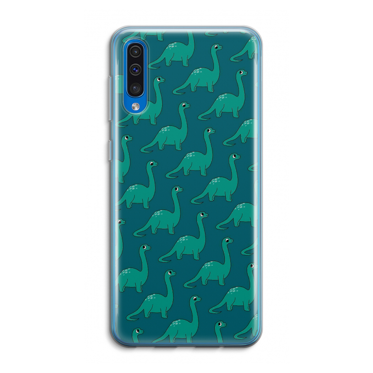 Diplodocus: Samsung Galaxy A50 Transparant Hoesje