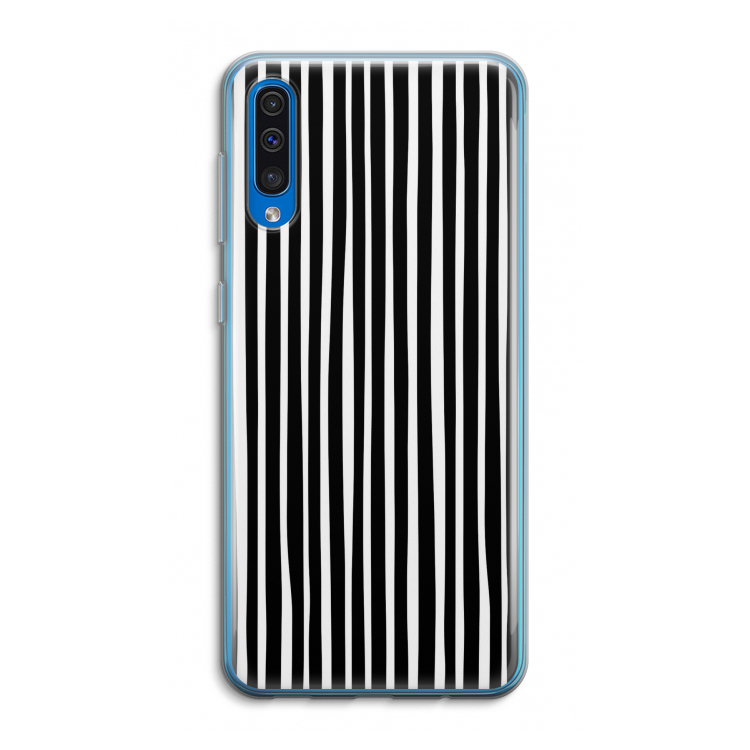 Stripes: Samsung Galaxy A50 Transparant Hoesje