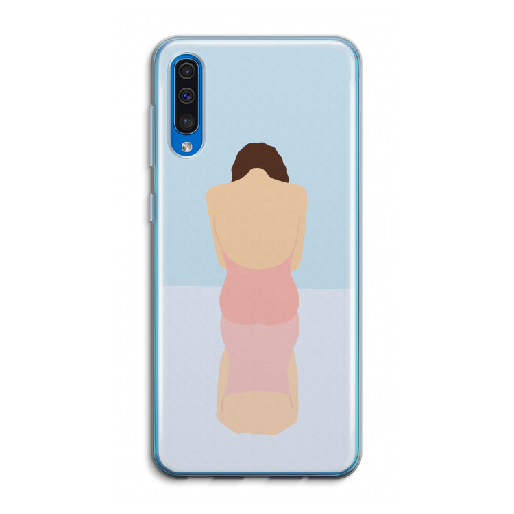 Mirror: Samsung Galaxy A50 Transparant Hoesje