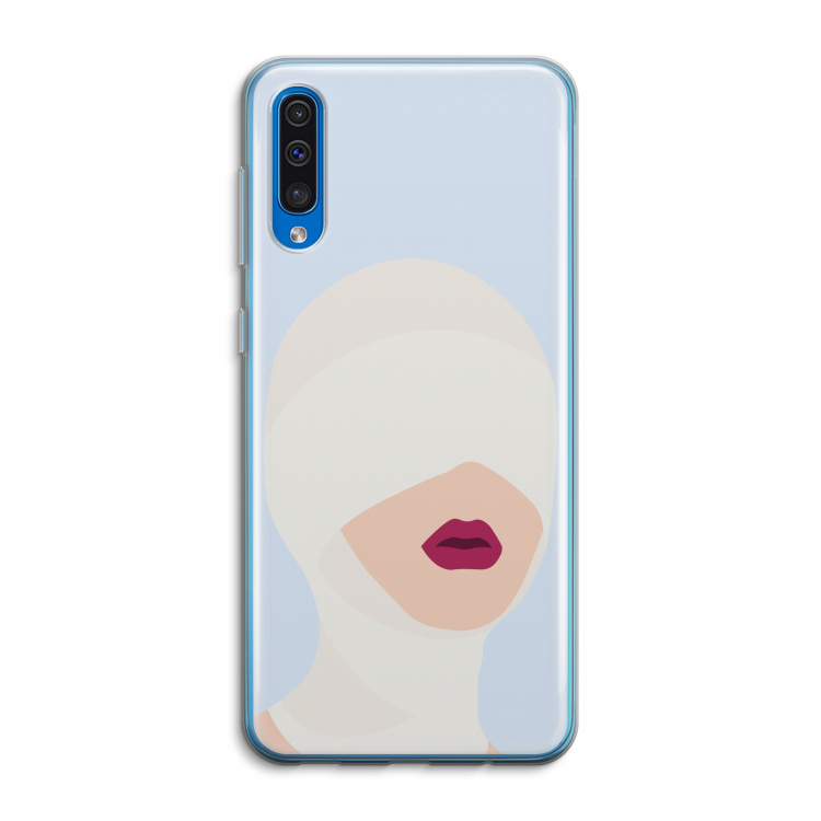 Incognito: Samsung Galaxy A50 Transparant Hoesje