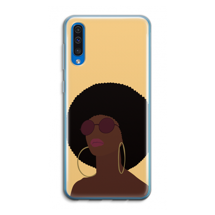 Golden hour: Samsung Galaxy A50 Transparant Hoesje