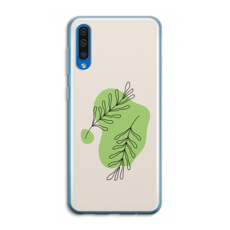 Beleaf in you: Samsung Galaxy A50 Transparant Hoesje