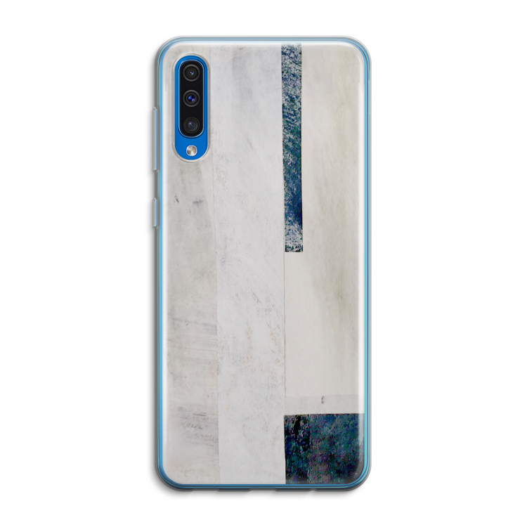 Meet you there: Samsung Galaxy A50 Transparant Hoesje