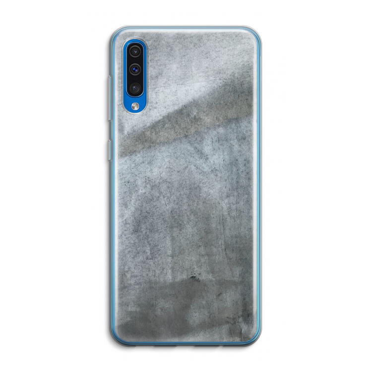 Grey Stone: Samsung Galaxy A50 Transparant Hoesje