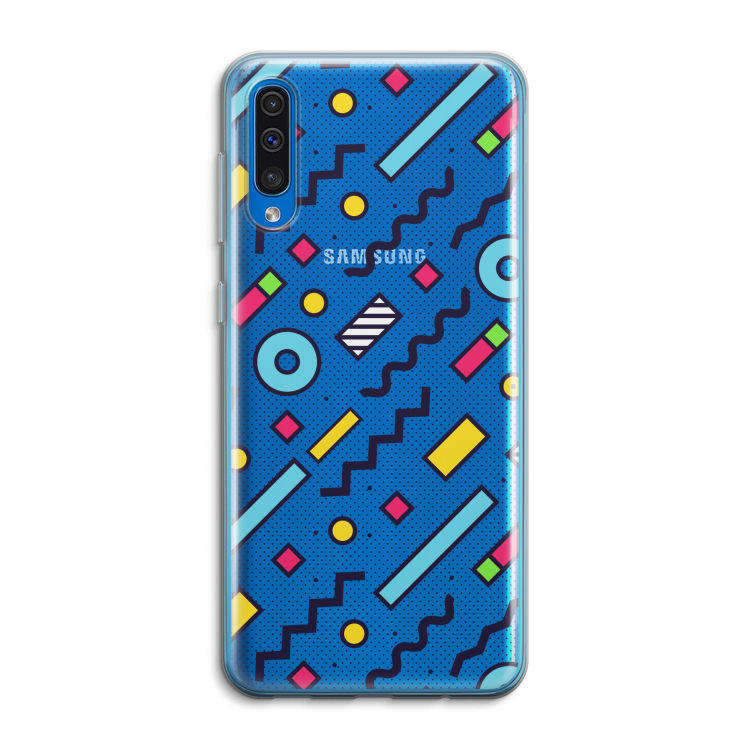 8-bit N°8: Samsung Galaxy A50 Transparant Hoesje