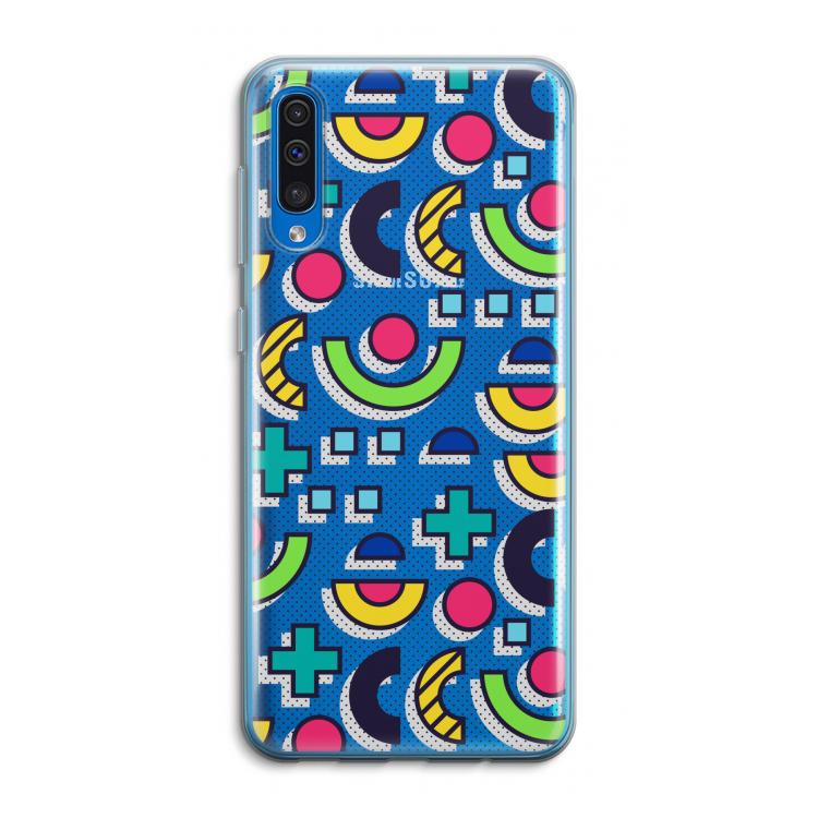 8-bit N°6: Samsung Galaxy A50 Transparant Hoesje