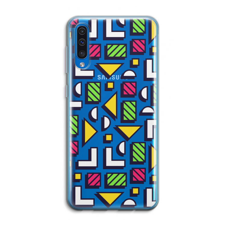 8-bit N°4: Samsung Galaxy A50 Transparant Hoesje