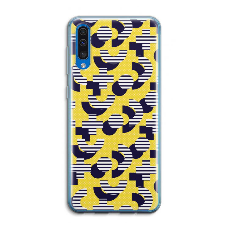 8-bit N°3: Samsung Galaxy A50 Transparant Hoesje