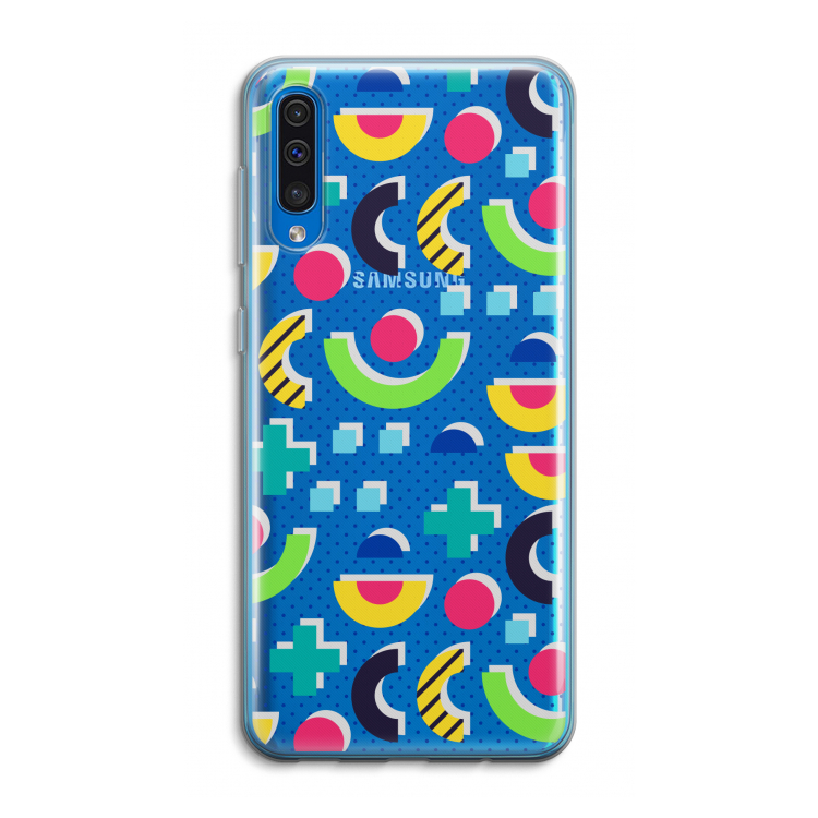 8-bit N°1: Samsung Galaxy A50 Transparant Hoesje