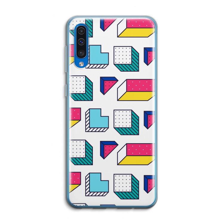 8-bit N°7: Samsung Galaxy A50 Transparant Hoesje