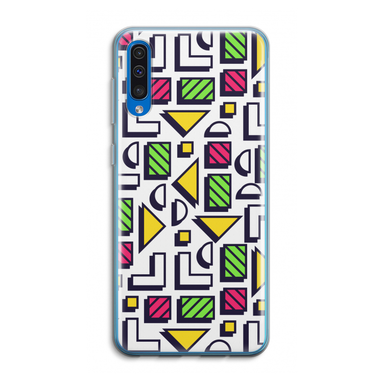 8-bit N°4: Samsung Galaxy A50 Transparant Hoesje