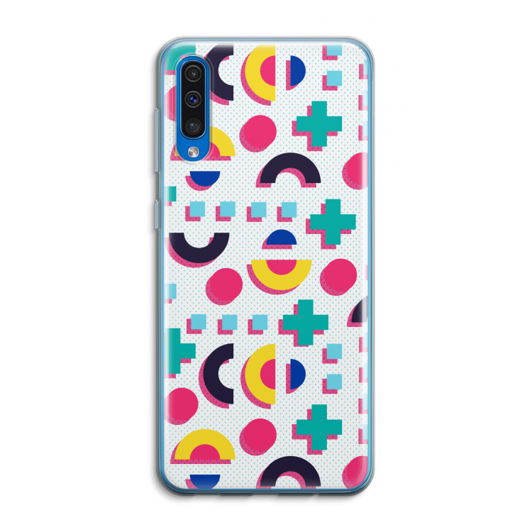 8-bit N°2: Samsung Galaxy A50 Transparant Hoesje