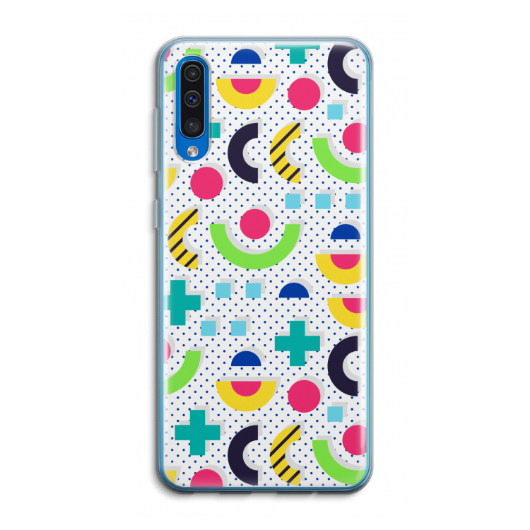 8-bit N°1: Samsung Galaxy A50 Transparant Hoesje