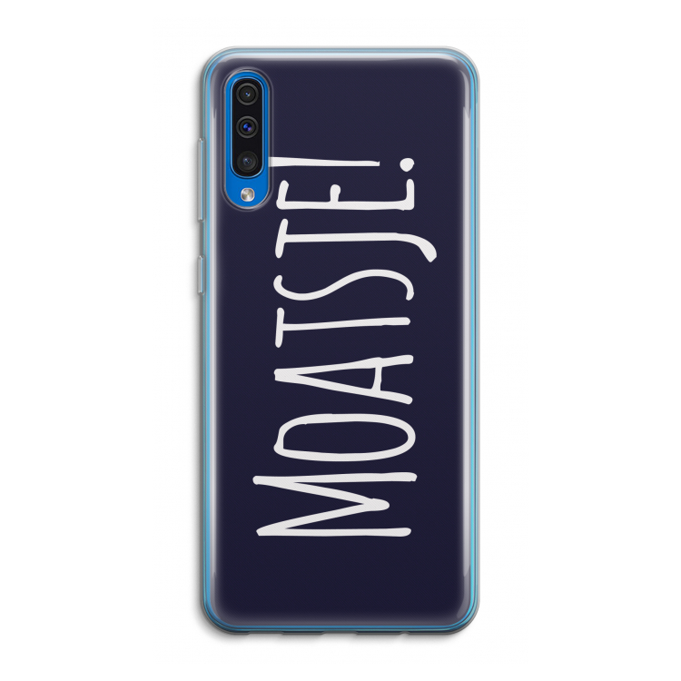 Moatsje!: Samsung Galaxy A50 Transparant Hoesje