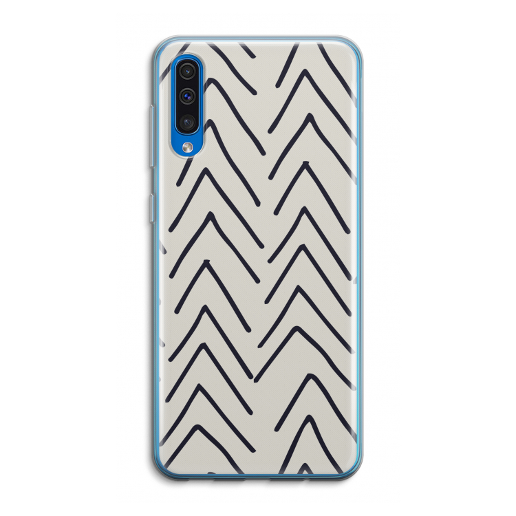 Marrakech Arrows: Samsung Galaxy A50 Transparant Hoesje