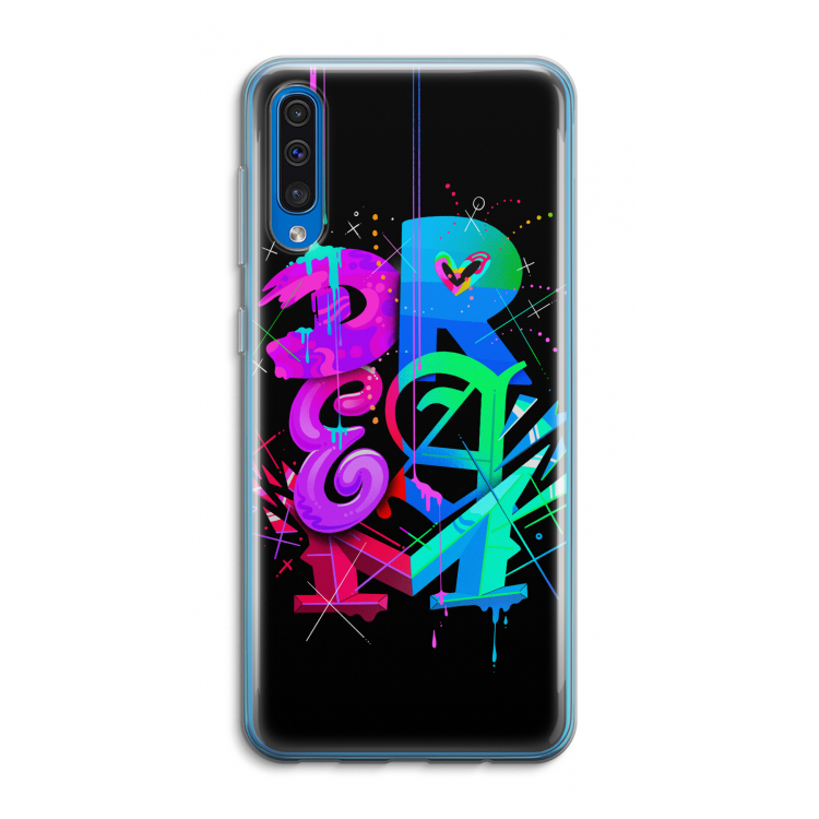 Dream: Samsung Galaxy A50 Transparant Hoesje