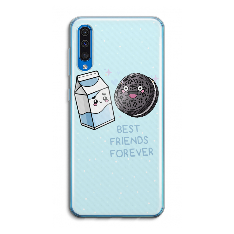 Best Friend Forever: Samsung Galaxy A50 Transparant Hoesje