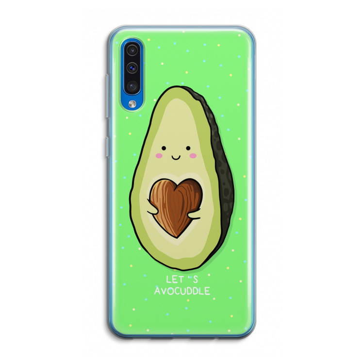 Avocuddle: Samsung Galaxy A50 Transparant Hoesje