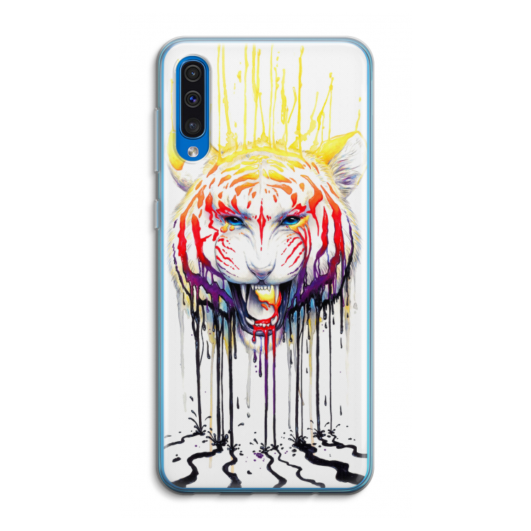 Fading: Samsung Galaxy A50 Transparant Hoesje
