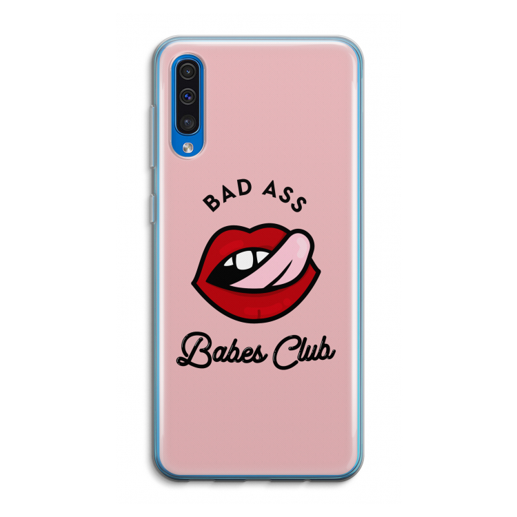 Badass Babes Club: Samsung Galaxy A50 Transparant Hoesje
