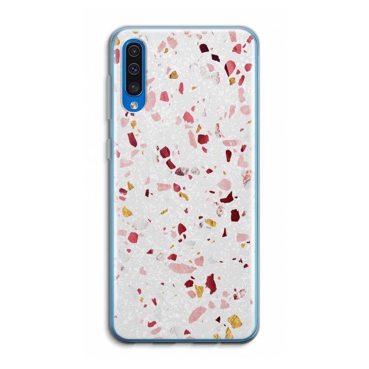 Terrazzo N°9: Samsung Galaxy A50 Transparant Hoesje