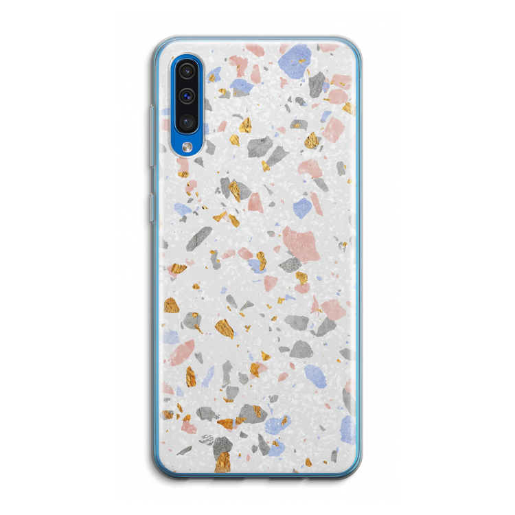 Terrazzo N°8: Samsung Galaxy A50 Transparant Hoesje