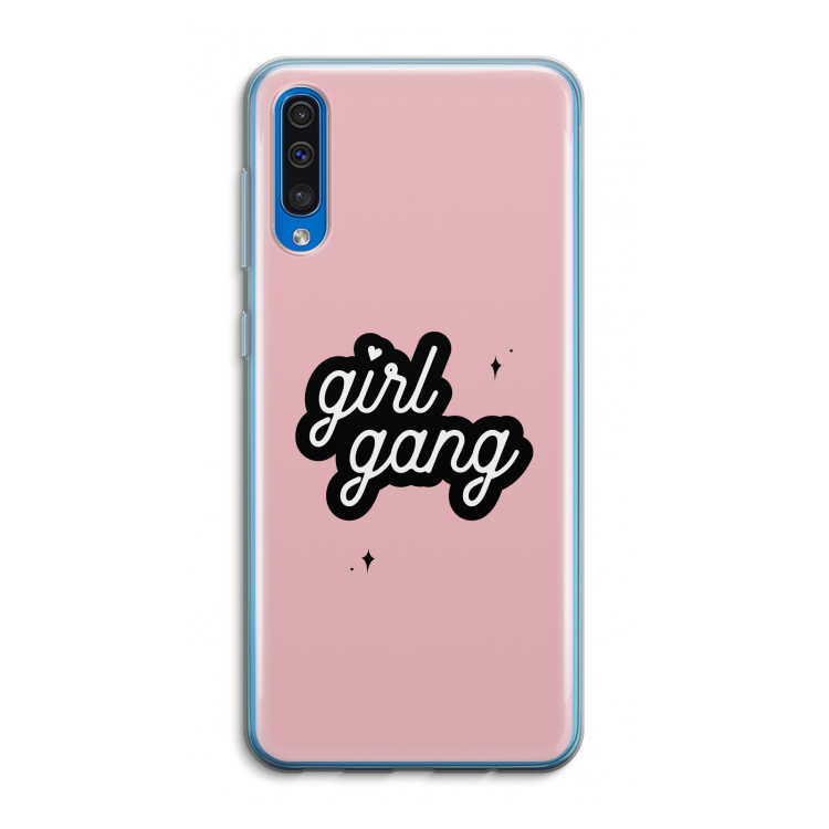 Girl Gang: Samsung Galaxy A50 Transparant Hoesje