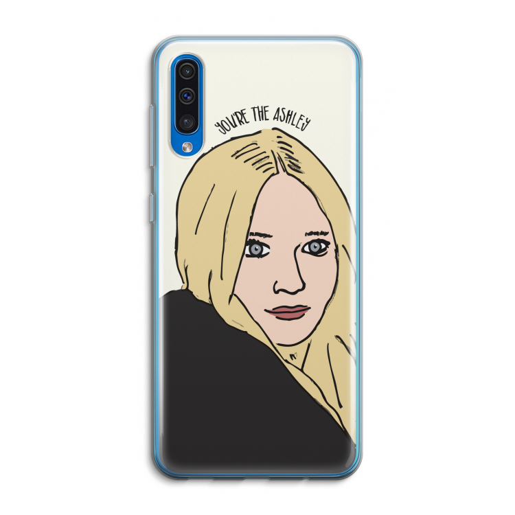 Ashley: Samsung Galaxy A50 Transparant Hoesje