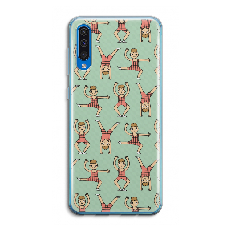Gymboys: Samsung Galaxy A50 Transparant Hoesje