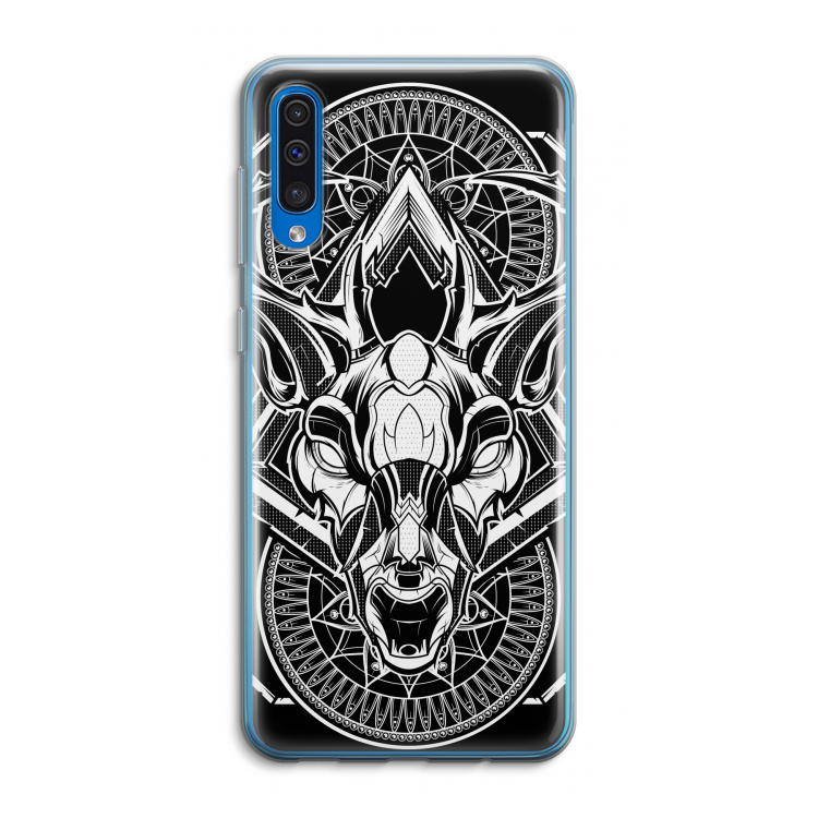 Oh Deer: Samsung Galaxy A50 Transparant Hoesje