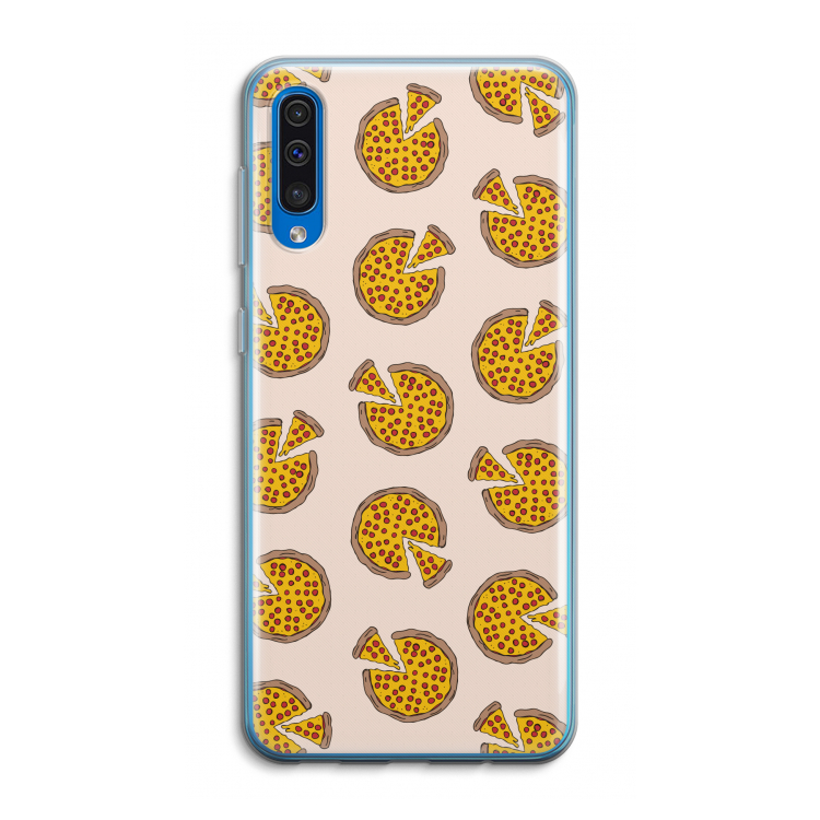 You Had Me At Pizza: Samsung Galaxy A50 Transparant Hoesje