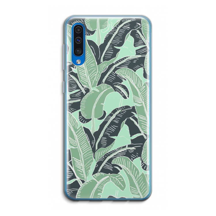 This Sh*t Is Bananas: Samsung Galaxy A50 Transparant Hoesje