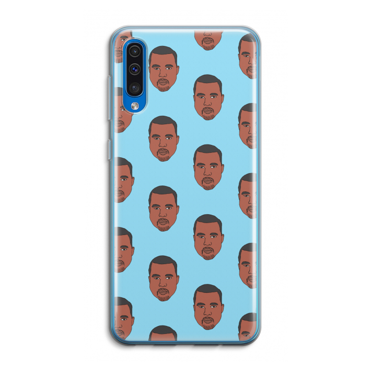 Kanye Call Me?: Samsung Galaxy A50 Transparant Hoesje