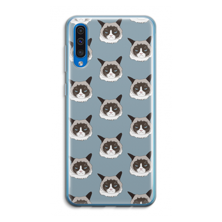 It's a Purrr Case: Samsung Galaxy A50 Transparant Hoesje