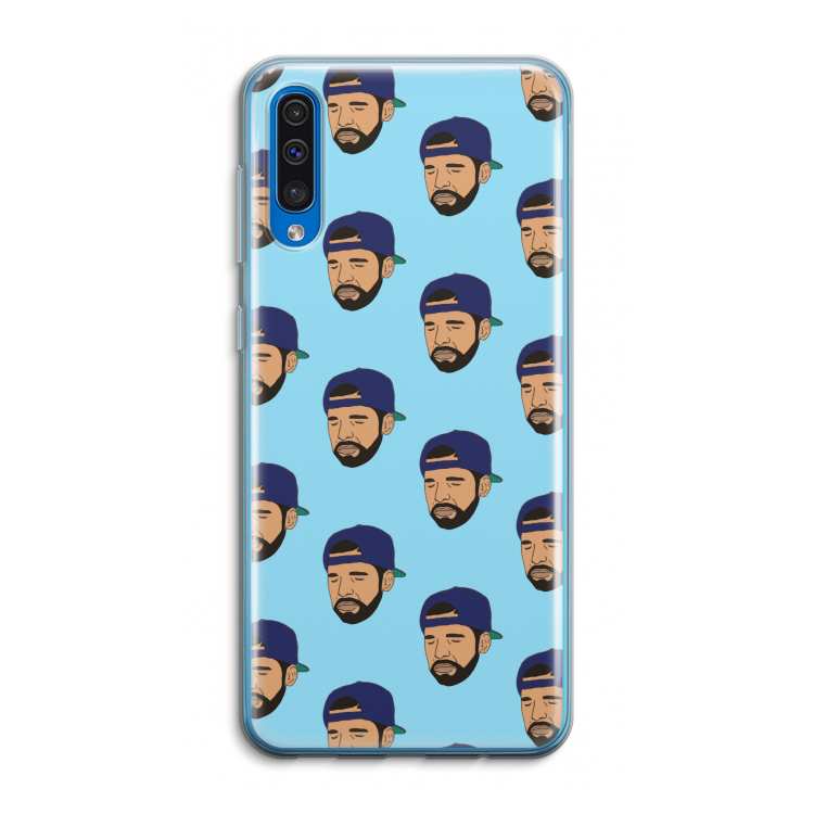 Drake Away: Samsung Galaxy A50 Transparant Hoesje