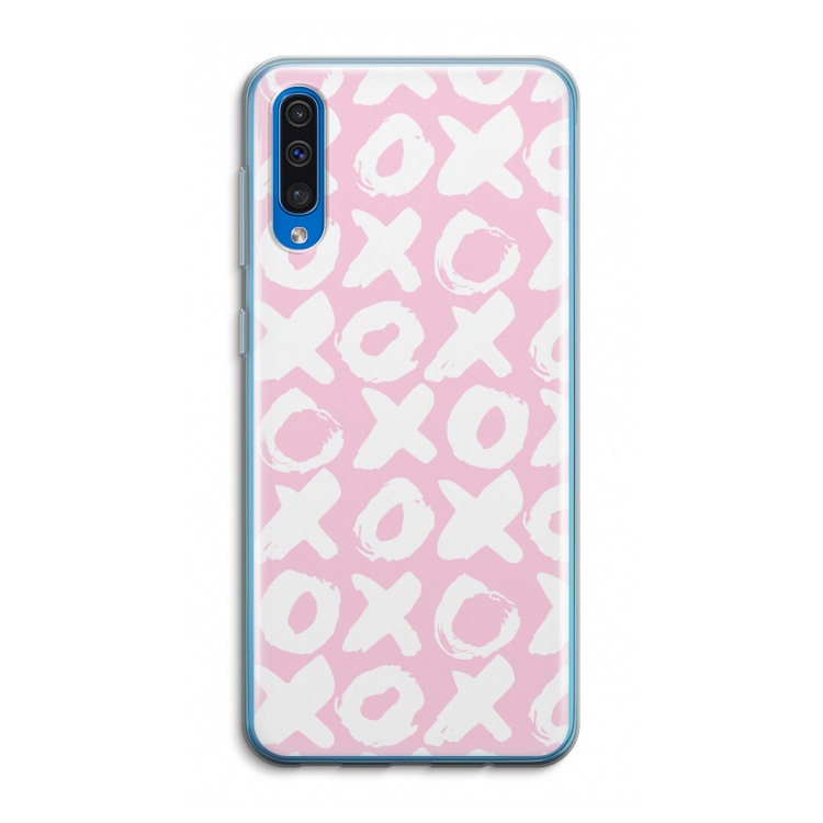 XOXO: Samsung Galaxy A50 Transparant Hoesje