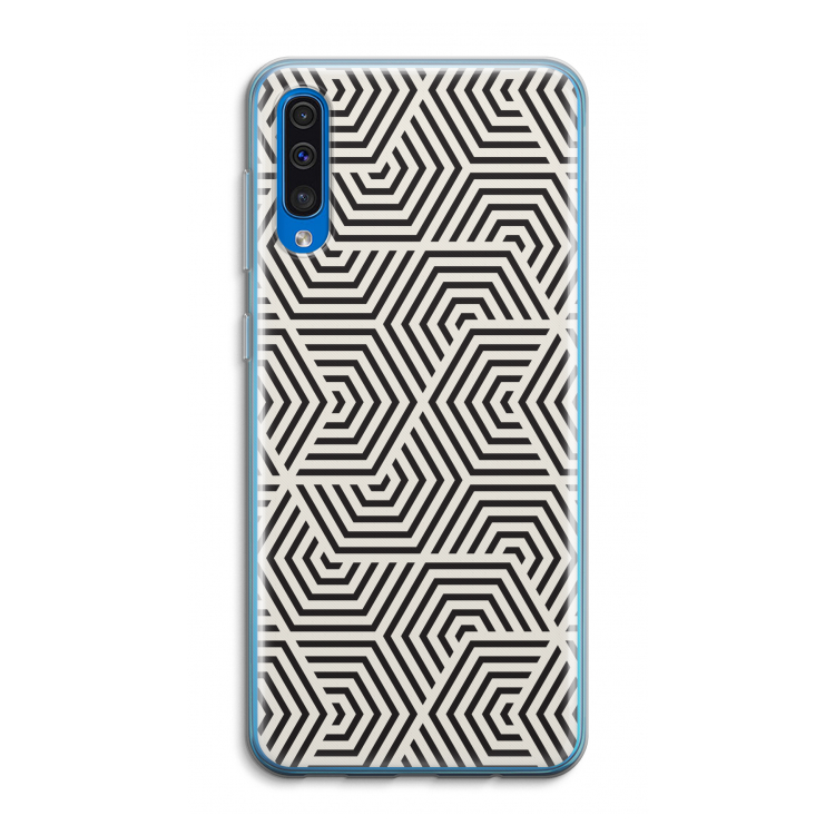 Magic pattern: Samsung Galaxy A50 Transparant Hoesje